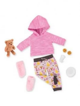 Our Generation bear hugs outfit One Colour