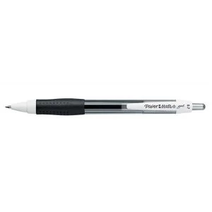Paper Mate Gel Black Rollerball Pen 0.7mm Tip 0.5mm Line Pack of 12 Pens