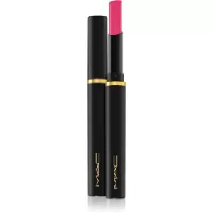 MAC Cosmetics Powder Kiss Velvet Blur Slim Stick Moisturising Matte Lipstick Shade Wild Sumac 2 g