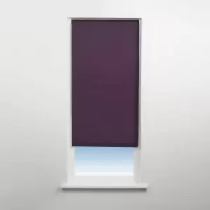 Universal Plain Grape Blackout Roller Blind Grape (Purple)