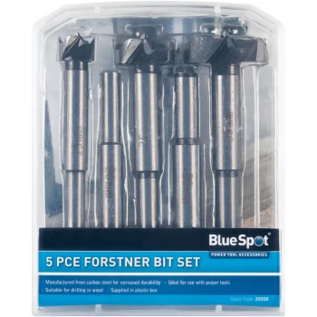 Bluespot - 20500 5 Piece Forstner Bit Set (15-35mm)
