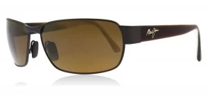 Maui Jim H249 Sunglasses Black Coral Matte Bronze H249-19M 65mm