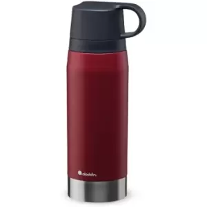 Aladdin Citypark Thermavac Twin Cup Vacuum Bottle 1.1L Burgundy Red