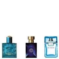 Versace Gifts and Sets Mens Mini Set x 3
