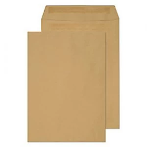 Purely Commercial Envelopes B4 Self Seal 352 x 250 mm Plain 120 gsm Manilla Pack of 250