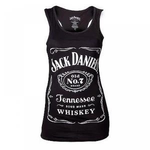 Jack Daniels Womans Old No. 7 Brand Logo X-Large Tank Top