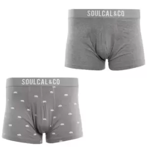 SoulCal 2 Pack Modal Trunks - Grey