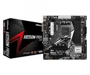 ASRock AB350M Pro4 R2.0 AMD Socket AM4 Motherboard