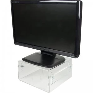 NewStar LCD/CRT monitor riser [acrylic] NSMONITOR40