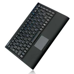 Keysonic ACK-540U Wired Mini Keyboard, USB, Built in Touchpad UK LAyout