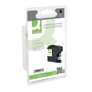 Q-Connect Brother Remanufactured Black Inkjet Cartridge LC123BK