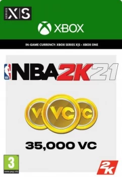 NBA 2K21 35000 Coins Xbox One Series X