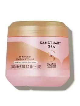 Sanctuary Spa Lily & Rose Collection Body Butter 300ml One Colour, Women