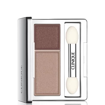 Clinique All About Shadows Duo (Various Options) - Ivory Bisque Bronze Satin