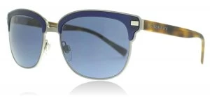 Burberry BE4232 Sunglasses Brushed Gunmetal/Matte Blue 361880 56mm