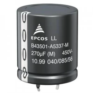 Epcos B43501 C5107 M Electrolytic capacitor Snap in 10 mm 100 20 x L 30 mm x 25mm