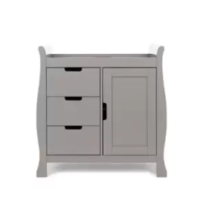 OBaby Stamford Closed Changing Unit - Taupe Grey
