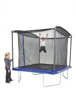 Sportspower 8ft X 6ft Rectangular Trampoline With Easi-Store