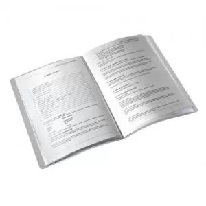 Leitz Style Display Book. Polypropylene. 40 pockets. 80 sheet