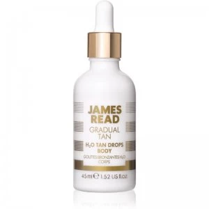 James Read Gradual Tan H2O Tan Drops Self-Tanning Drops for Body Shade Light/Medium 45ml