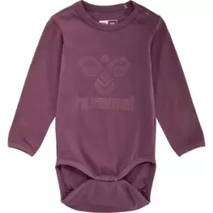 Hummel FastWo Baby Bodysuit Long Sleeve - Purple