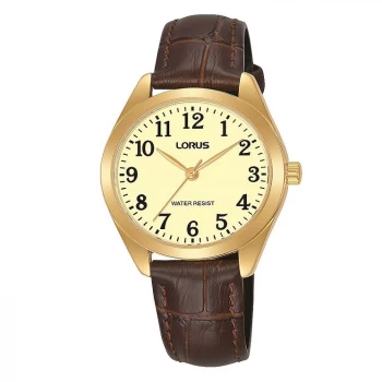 Lorus 'Gold And Brown Classical Watch - RG242TX9 - multicoloured