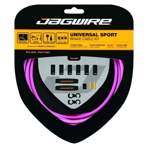 Jagwire Universal Sport Brake Cable Kit Pink