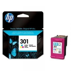 HP 301 Tri Colour Ink Cartridge