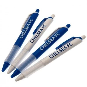 Chelsea FC (Pack Of 4) Pen Set