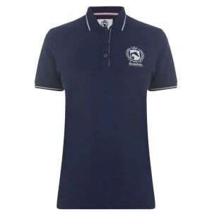 Requisite Classic Polo Shirt Ladies - Navy