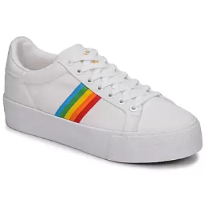 Gola ORCHID PLATEFORM RAINBOW womens Shoes Trainers in White