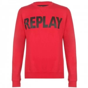 Replay Sweatshirt - Ruby Red 359