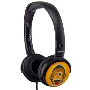 Groov-e EarMOJIs Cheeky Monkey Kids Headphones
