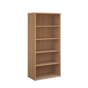 Dams Lockable Cupboard with One Fixed and Three Adjustable Shelves 1790mm - Beech