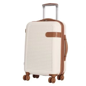 IT Luggage 8-Wheel Hard Shell Cabin Suitcase - Cream