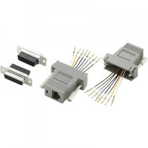 D SUB adapter D SUB socket 15 pin RJ45 socketConrad Components1 pcs