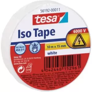 tesa Iso Tape 56192-00011-22 Electrical tape White (L x W) 10 m x 15mm
