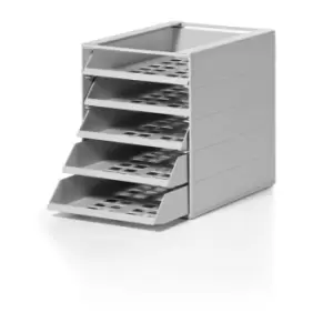 Durable Drawer Box Idealbox Basic 5, Pack of 1 Grey