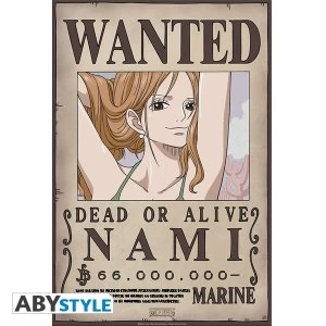 One Piece - Wanted Nami New Small Poster