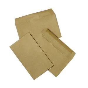 5 Star Office Envelopes Recycled Lightweight Wallet Gummed 75gsm Manilla 89x152mm Pack of 2000
