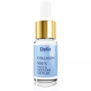 Delia Cosmetics Professional Face Care Collagen Intense Anti-Wrinkle Moisturising Serum for Face, Neck and Chest 10ml