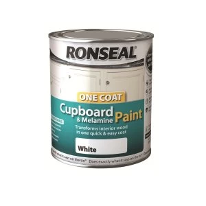 Ronseal Cupboard and Melamine Paint white 750ml