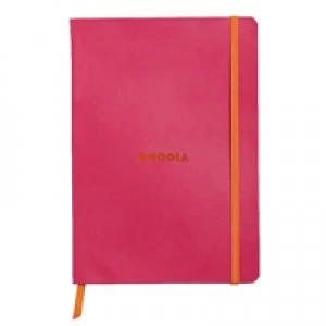 Rhodiarama Soft Cover A5 160 Pages Raspberry Notebook 117412C