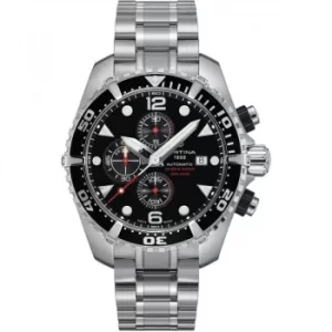 Mens Certina DS Action Diver Automatic Chronograph Watch