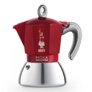Coffee maker Bialetti “New Moka Induction 4 cup Red”