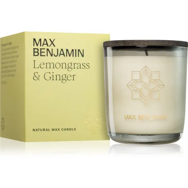 MAX Benjamin Lemongrass & Ginger scented candle 210 g