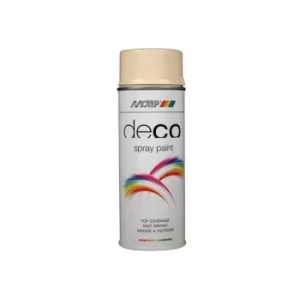 PlastiKote Deco Spray Paint High Gloss RAL 1015 Light Ivory 400ml