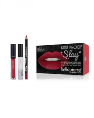 Bellapierre Kiss Proof Lip Kit Hothead