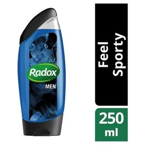 Radox Men Watermint and Sea Mineral 2in1 Shower Gel 250ml