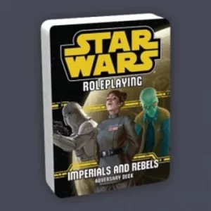 Star Wars Roleplaying Imperials and Rebels Adversary Deck